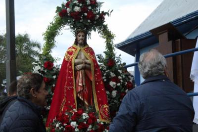 Missa em louvor ao Bom Jesus em Campo Mendes teve o Pároco Sebastião presidindo com liturgia da Rádio Campo Aberto